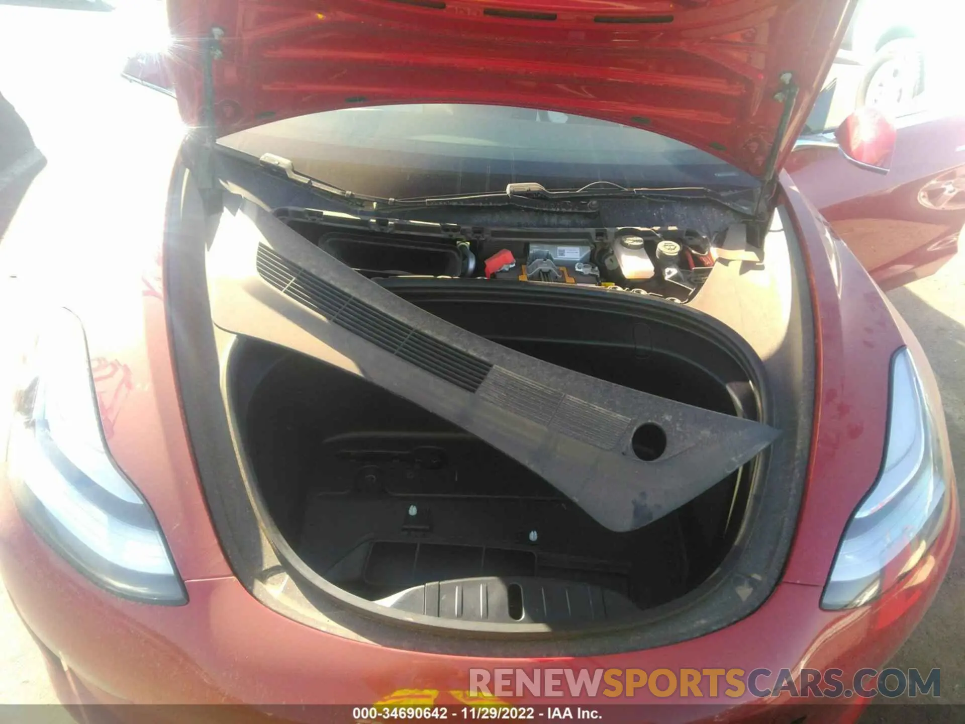 10 fotografías del automóvil dañado 5YJ3E1EA5KF432061 TESLA MODEL 3 2019