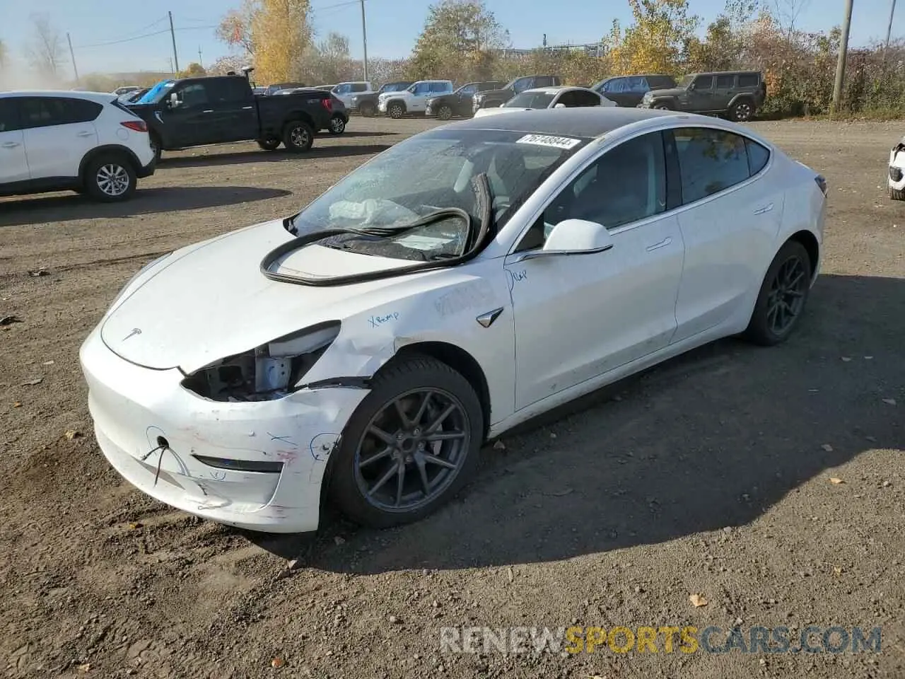 1 fotografías del automóvil dañado 5YJ3E1EA5KF483219 TESLA MODEL 3 2019