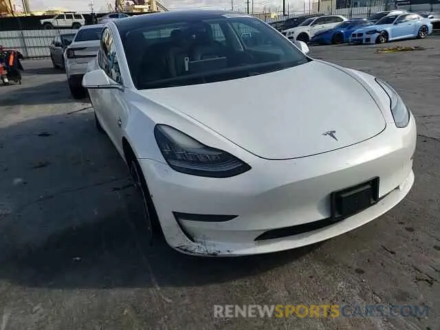11 fotografías del automóvil dañado 5YJ3E1EA5KF485116 TESLA MODEL 3 2019