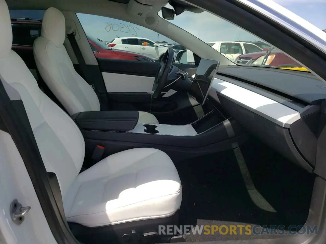 5 fotografías del automóvil dañado 5YJ3E1EA6KF302158 TESLA MODEL 3 2019