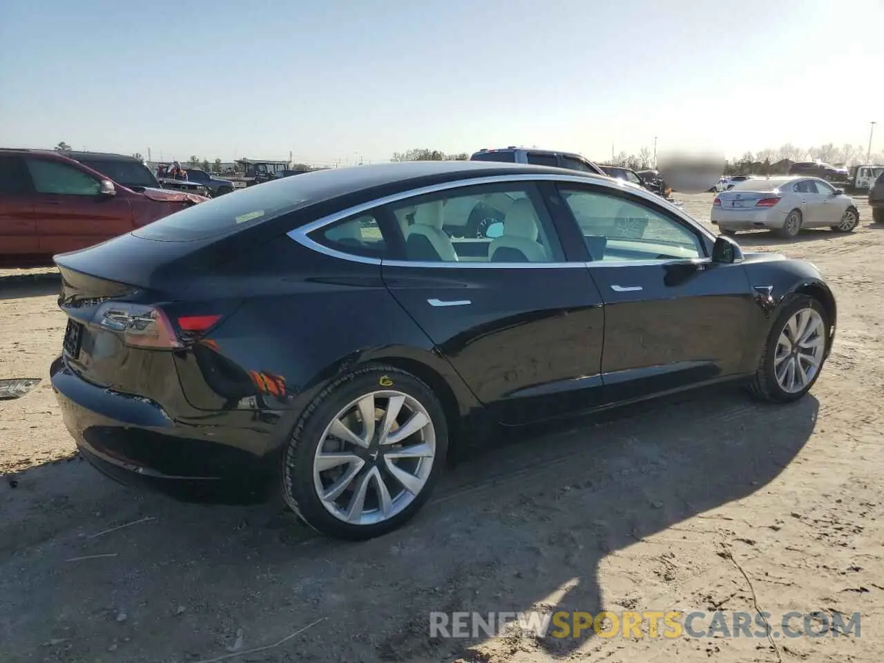 3 fotografías del automóvil dañado 5YJ3E1EA6KF302273 TESLA MODEL 3 2019
