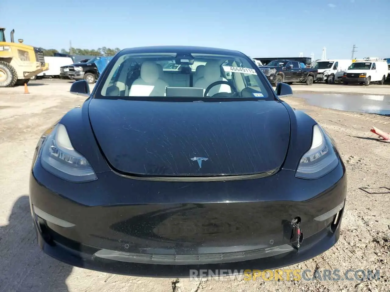 5 fotografías del automóvil dañado 5YJ3E1EA6KF302273 TESLA MODEL 3 2019