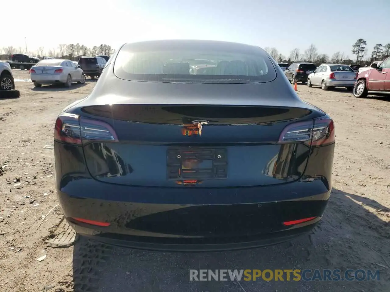6 fotografías del automóvil dañado 5YJ3E1EA6KF302273 TESLA MODEL 3 2019