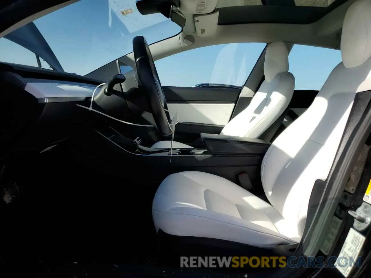 7 fotografías del automóvil dañado 5YJ3E1EA6KF302273 TESLA MODEL 3 2019