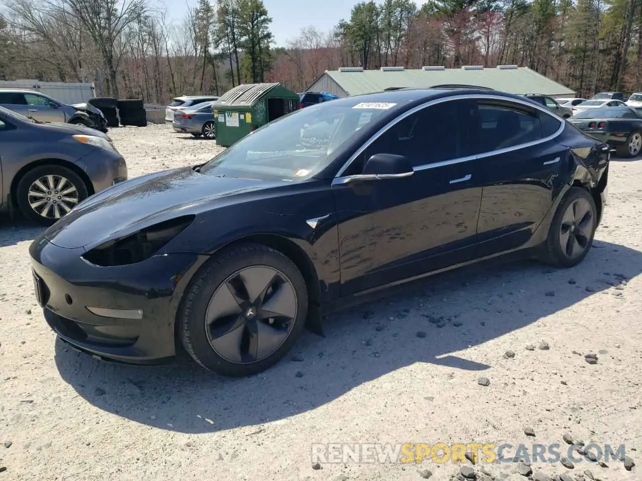 1 fotografías del automóvil dañado 5YJ3E1EA6KF306887 TESLA MODEL 3 2019