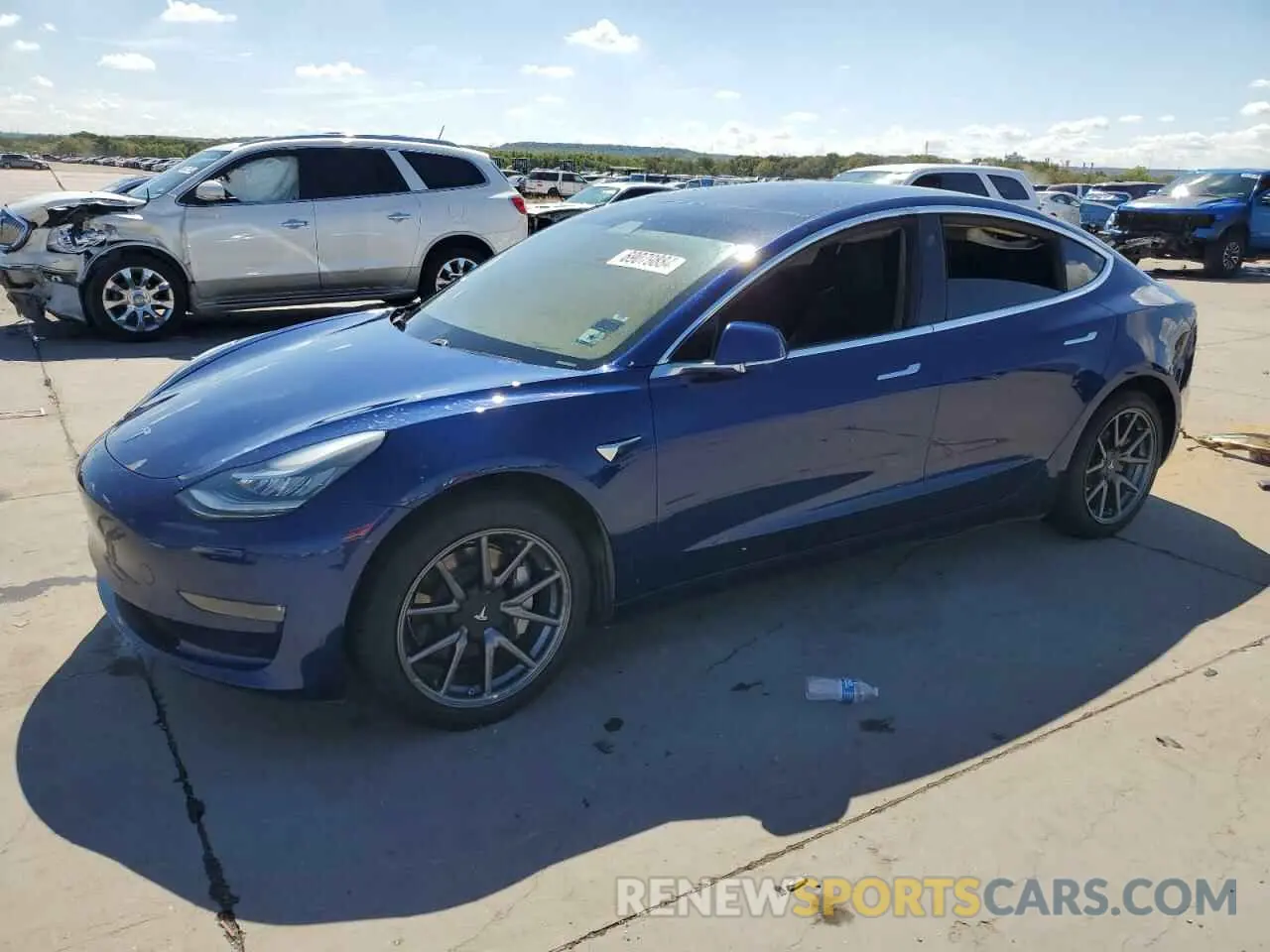 1 fotografías del automóvil dañado 5YJ3E1EA6KF309353 TESLA MODEL 3 2019