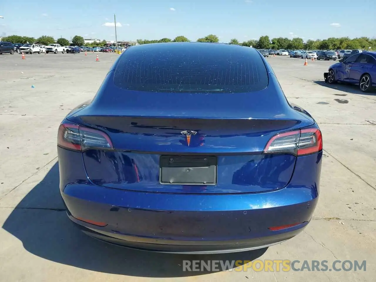 6 fotografías del automóvil dañado 5YJ3E1EA6KF309353 TESLA MODEL 3 2019