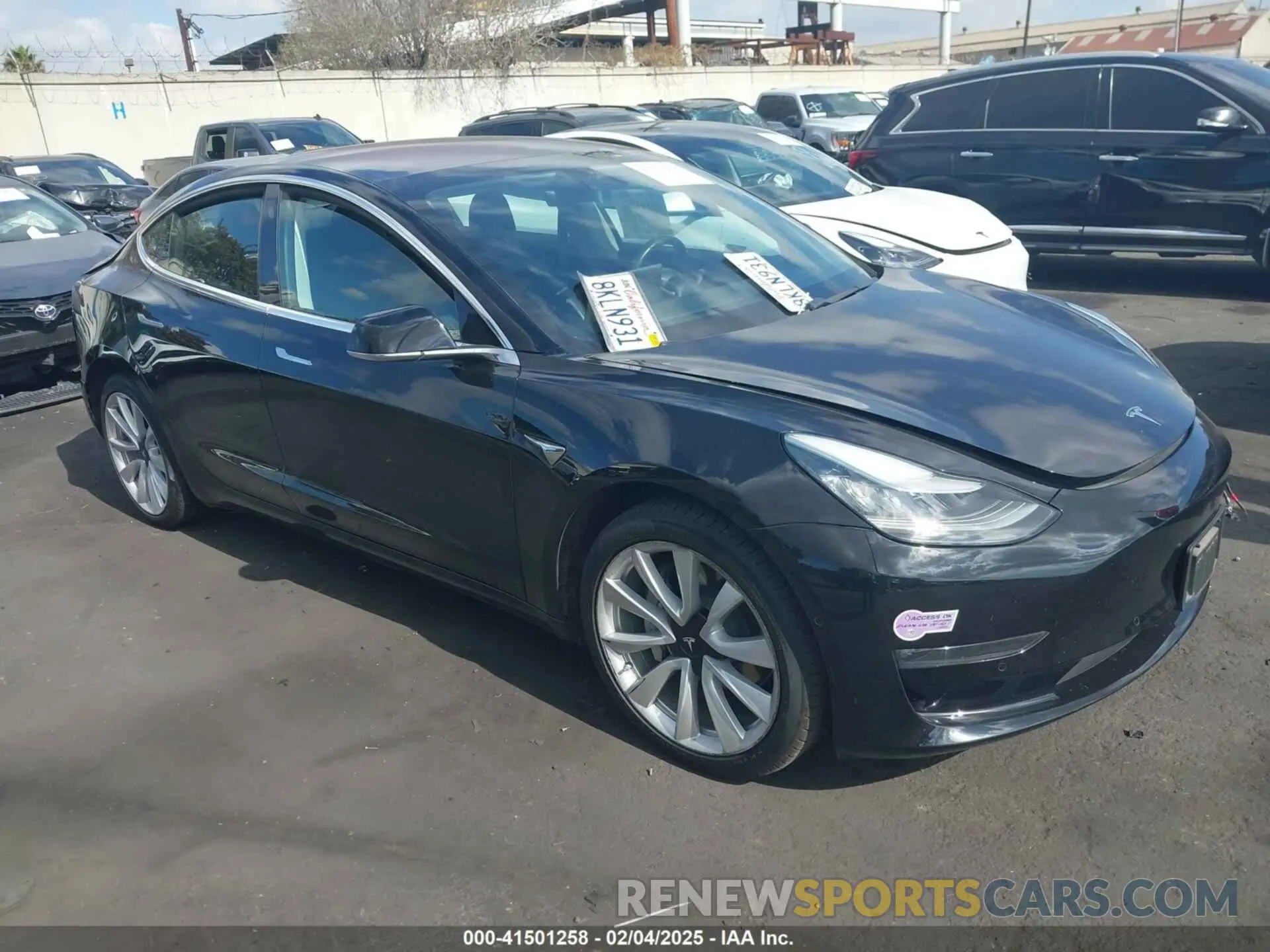 1 fotografías del automóvil dañado 5YJ3E1EA6KF314259 TESLA MODEL 3 2019