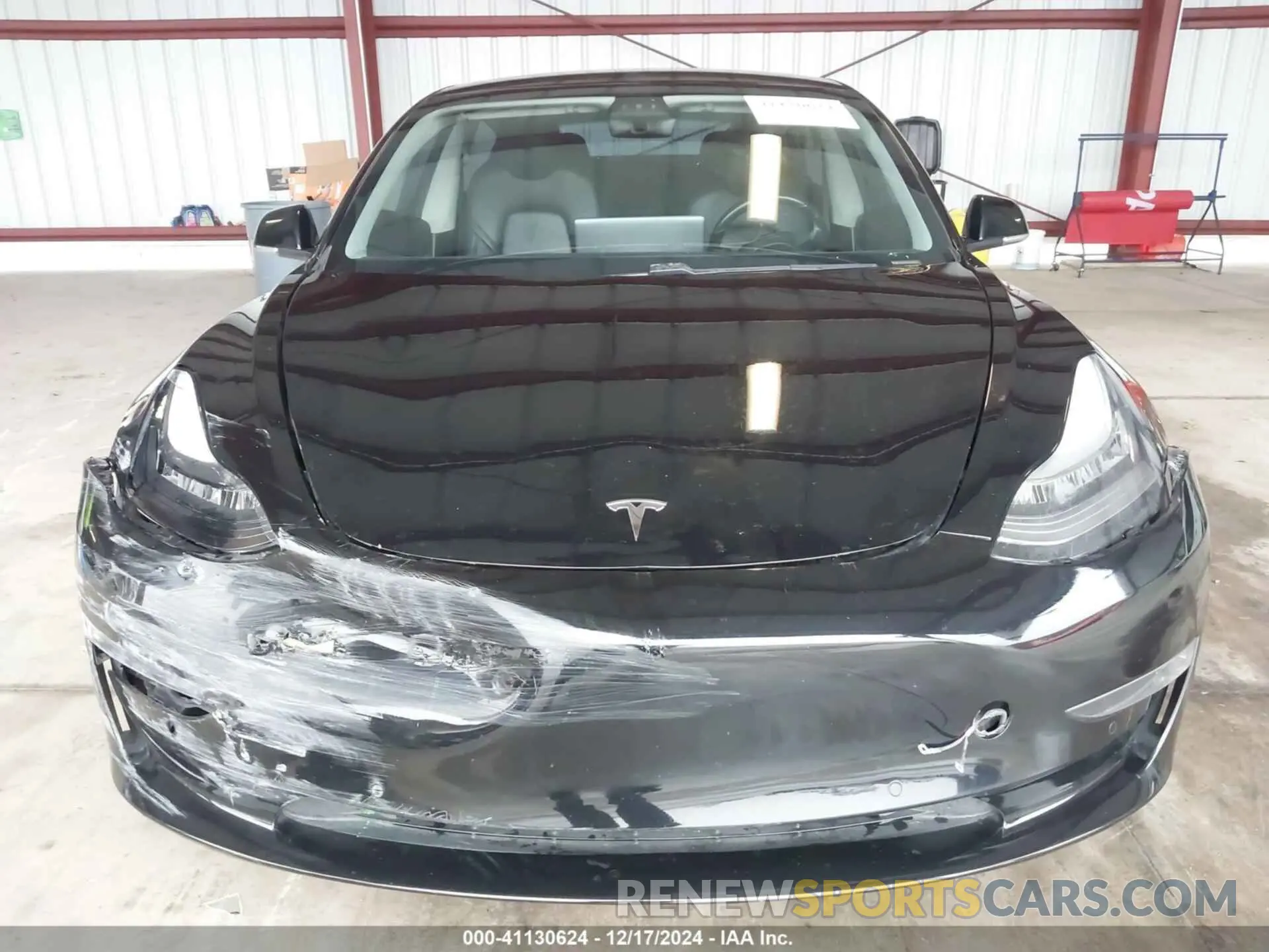 12 fotografías del automóvil dañado 5YJ3E1EA6KF324130 TESLA MODEL 3 2019