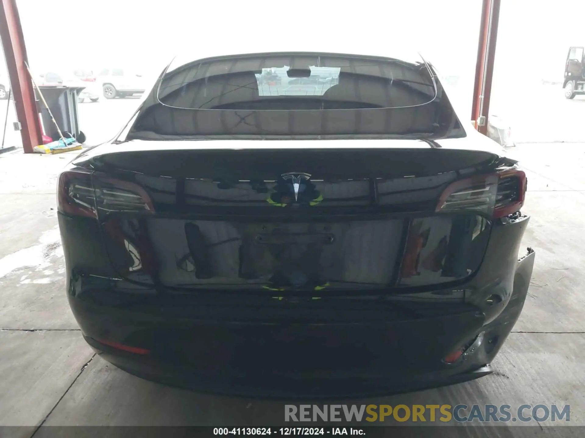 16 fotografías del automóvil dañado 5YJ3E1EA6KF324130 TESLA MODEL 3 2019