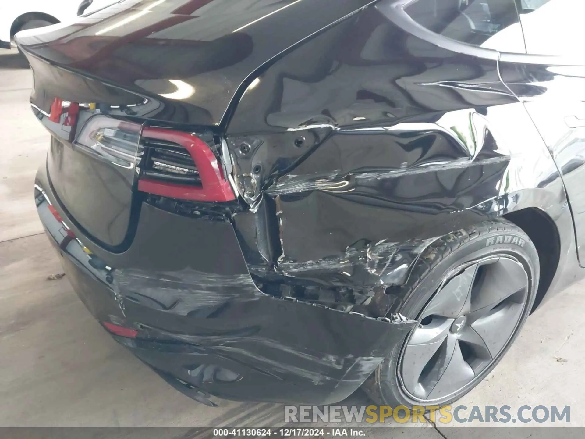 6 fotografías del automóvil dañado 5YJ3E1EA6KF324130 TESLA MODEL 3 2019