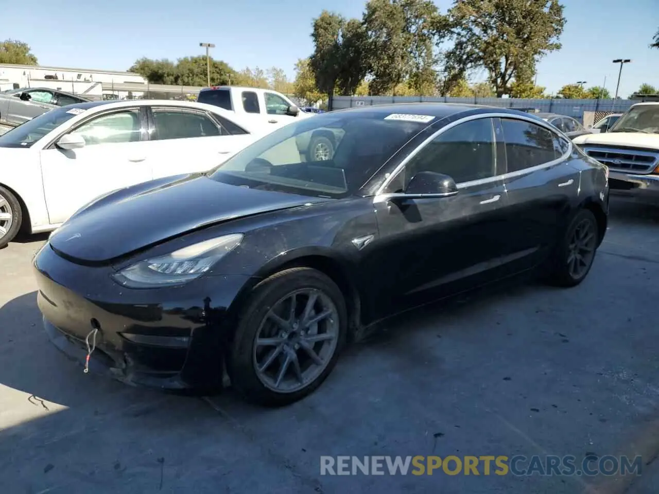 1 fotografías del automóvil dañado 5YJ3E1EA6KF325178 TESLA MODEL 3 2019
