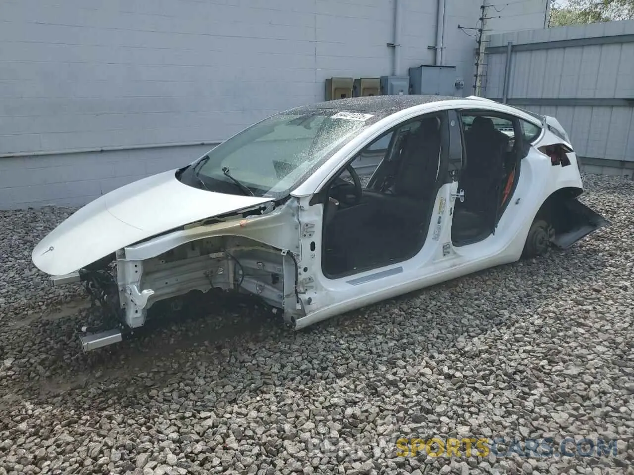 1 fotografías del automóvil dañado 5YJ3E1EA6KF401661 TESLA MODEL 3 2019