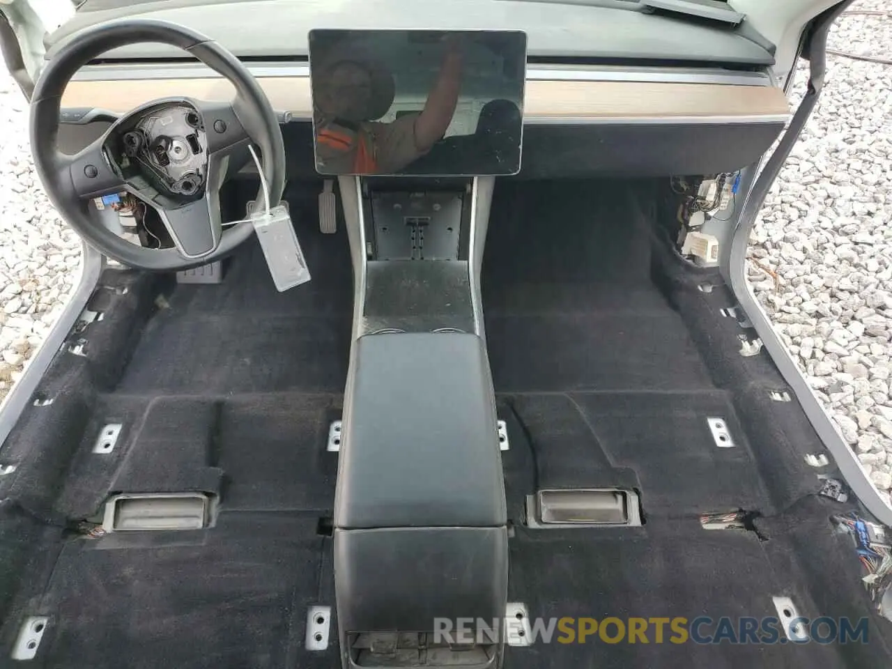 8 fotografías del automóvil dañado 5YJ3E1EA6KF401661 TESLA MODEL 3 2019