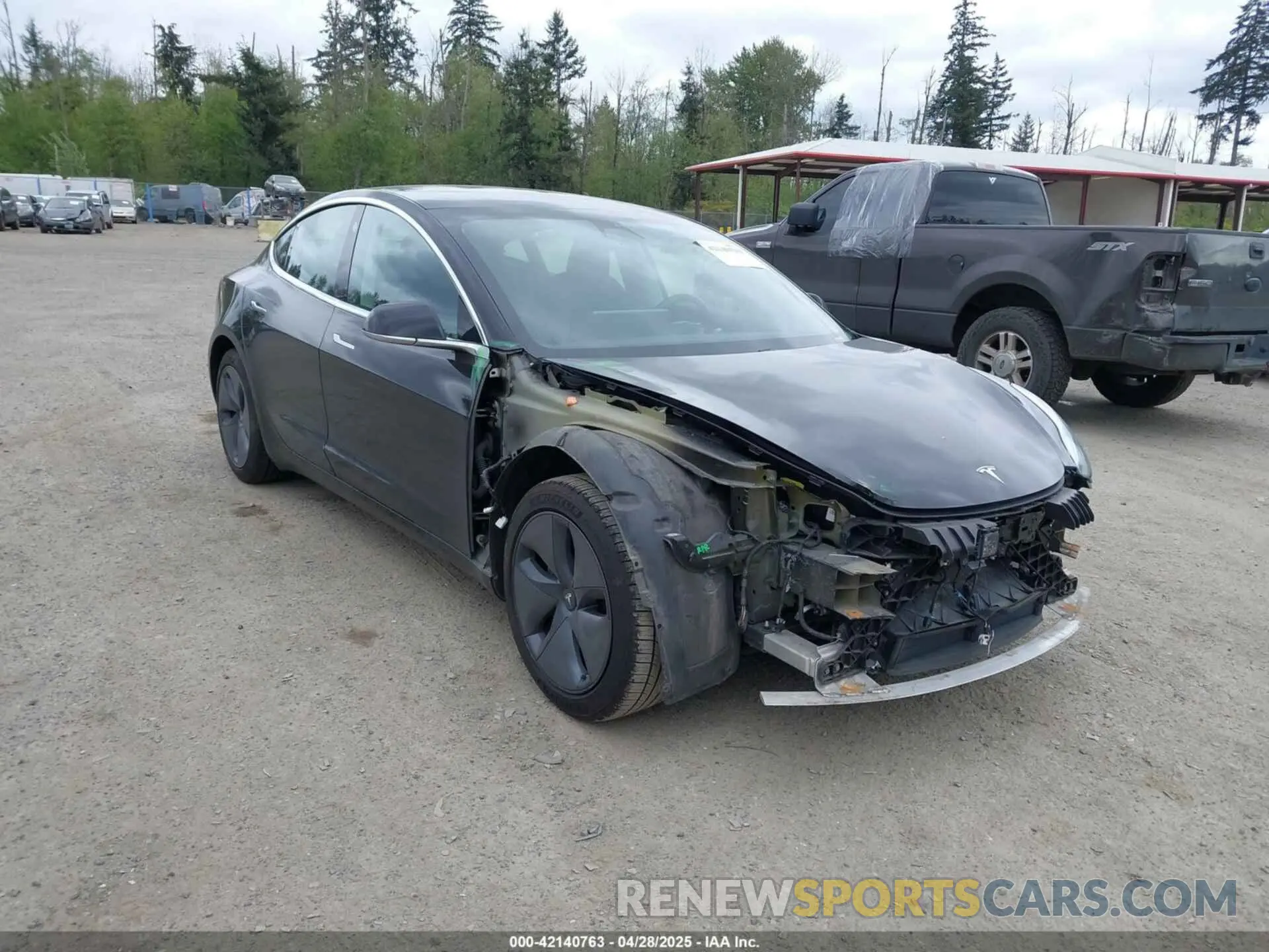 1 fotografías del automóvil dañado 5YJ3E1EA6KF415656 TESLA MODEL 3 2019
