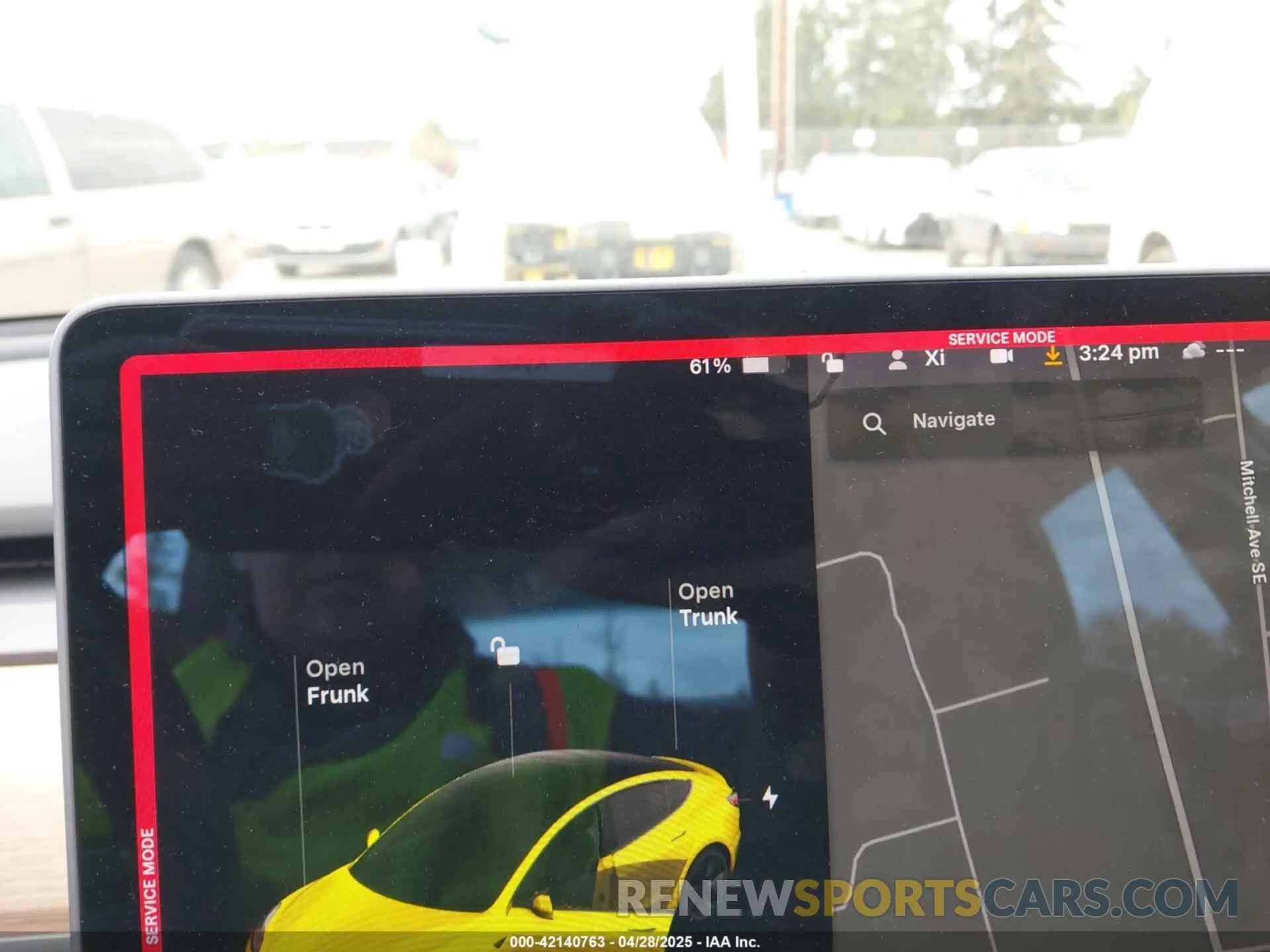 18 fotografías del automóvil dañado 5YJ3E1EA6KF415656 TESLA MODEL 3 2019