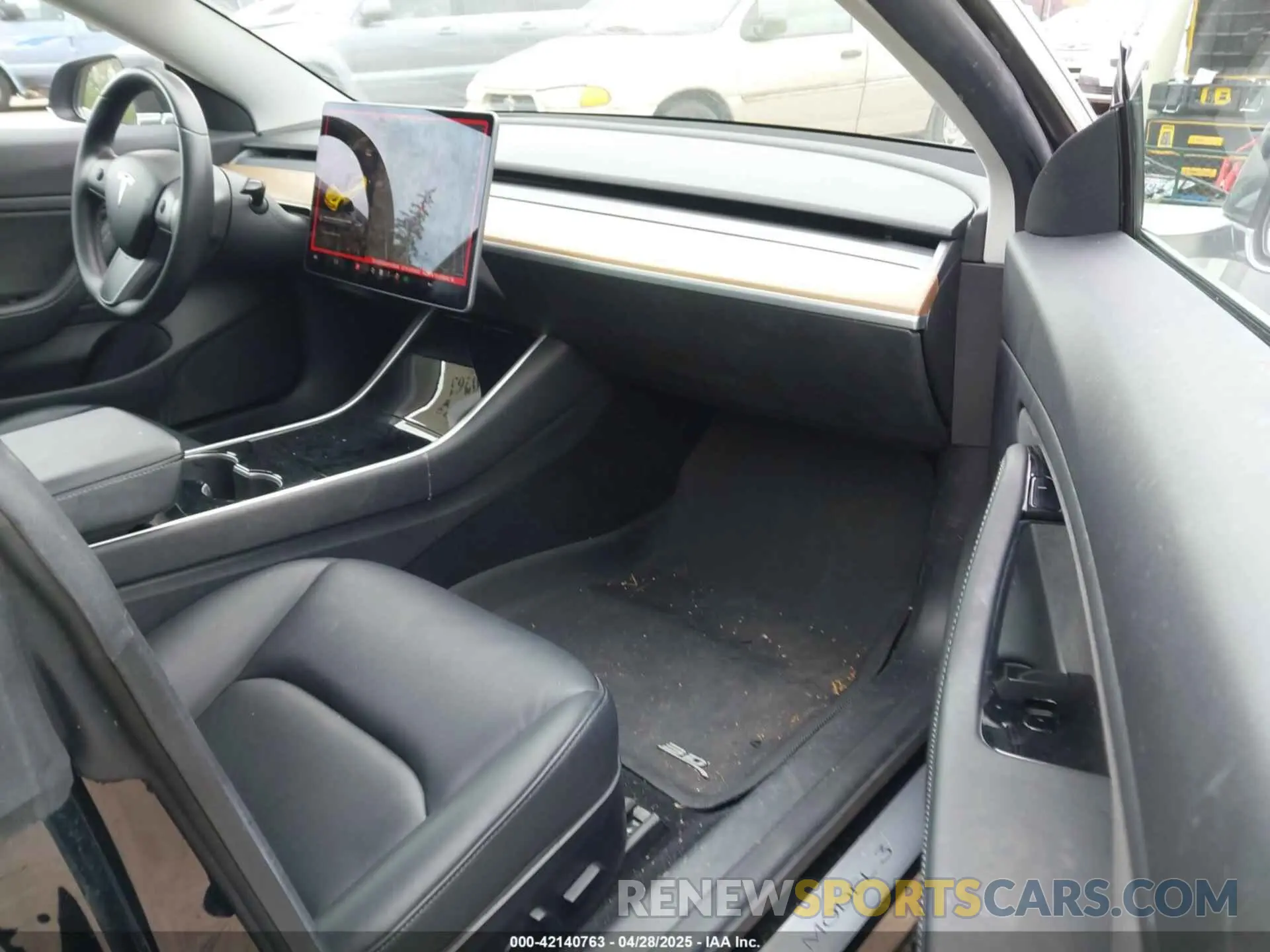 5 fotografías del automóvil dañado 5YJ3E1EA6KF415656 TESLA MODEL 3 2019