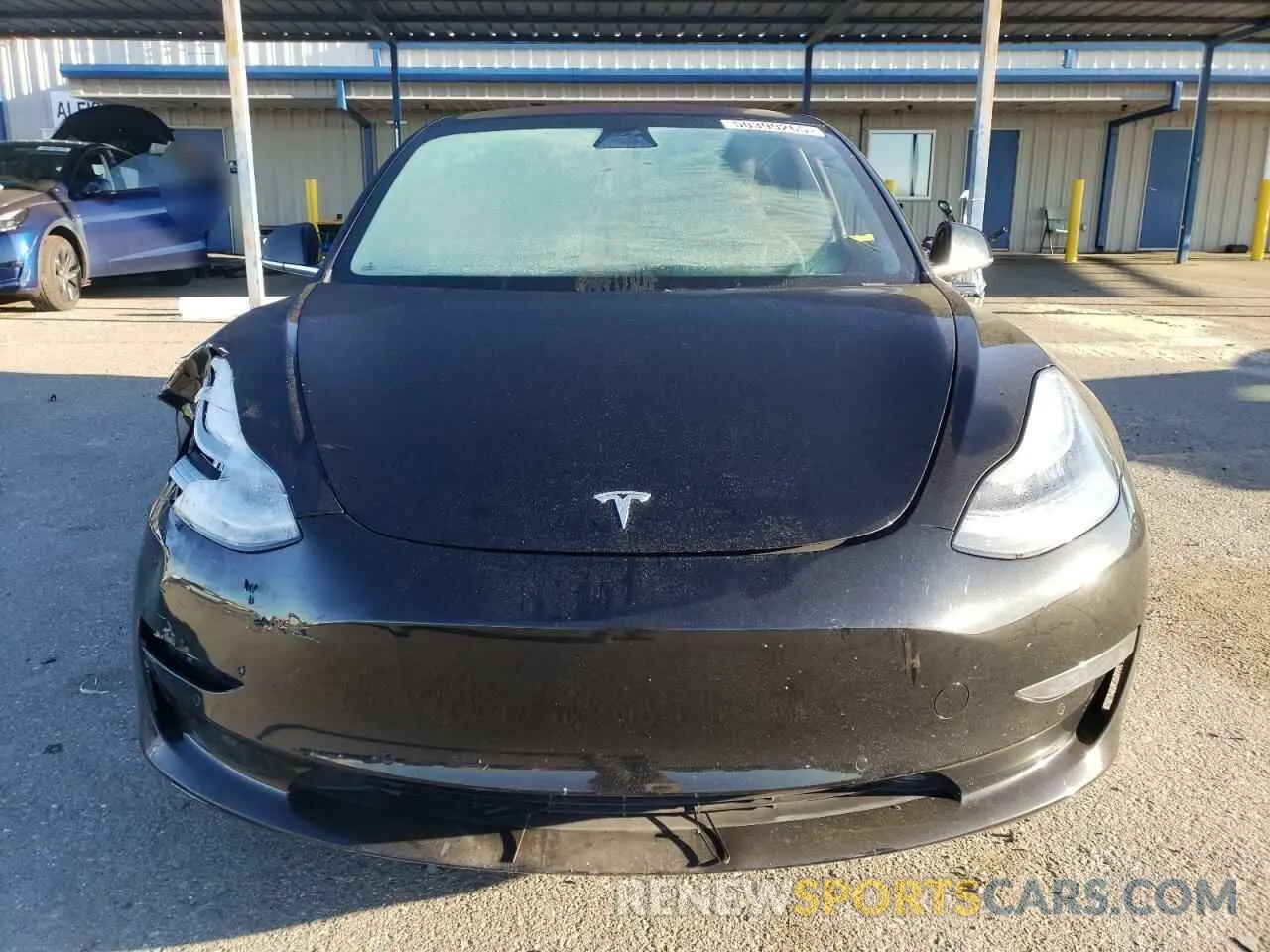 5 fotografías del automóvil dañado 5YJ3E1EA6KF436152 TESLA MODEL 3 2019
