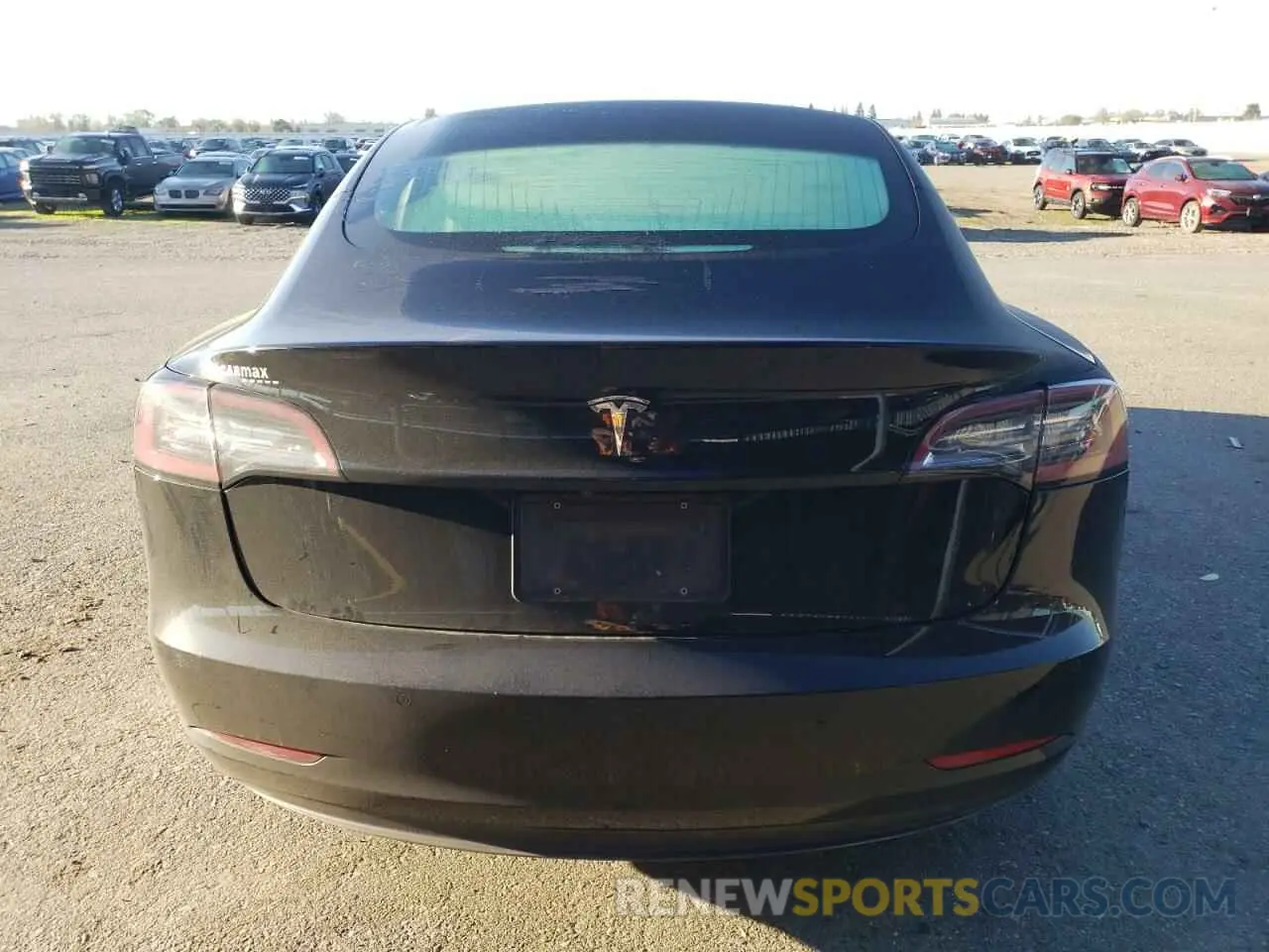 6 fotografías del automóvil dañado 5YJ3E1EA6KF436152 TESLA MODEL 3 2019