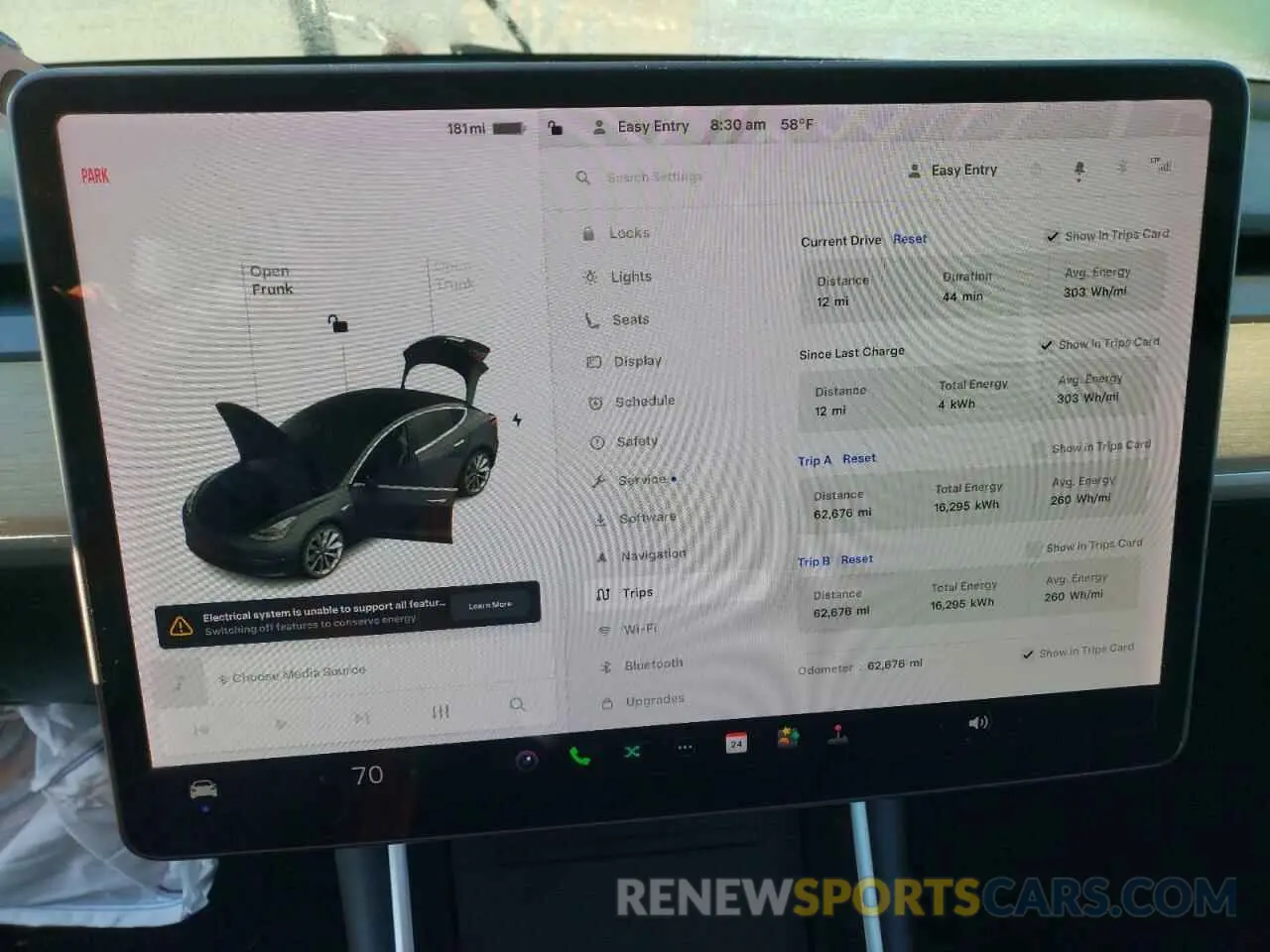 9 fotografías del automóvil dañado 5YJ3E1EA6KF436152 TESLA MODEL 3 2019
