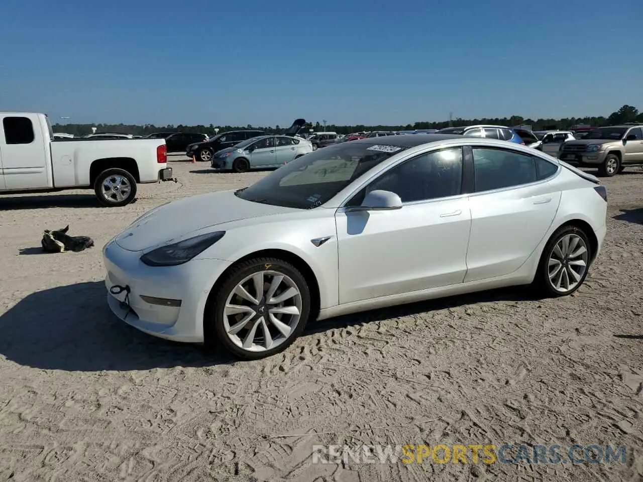 1 fotografías del automóvil dañado 5YJ3E1EA6KF476649 TESLA MODEL 3 2019