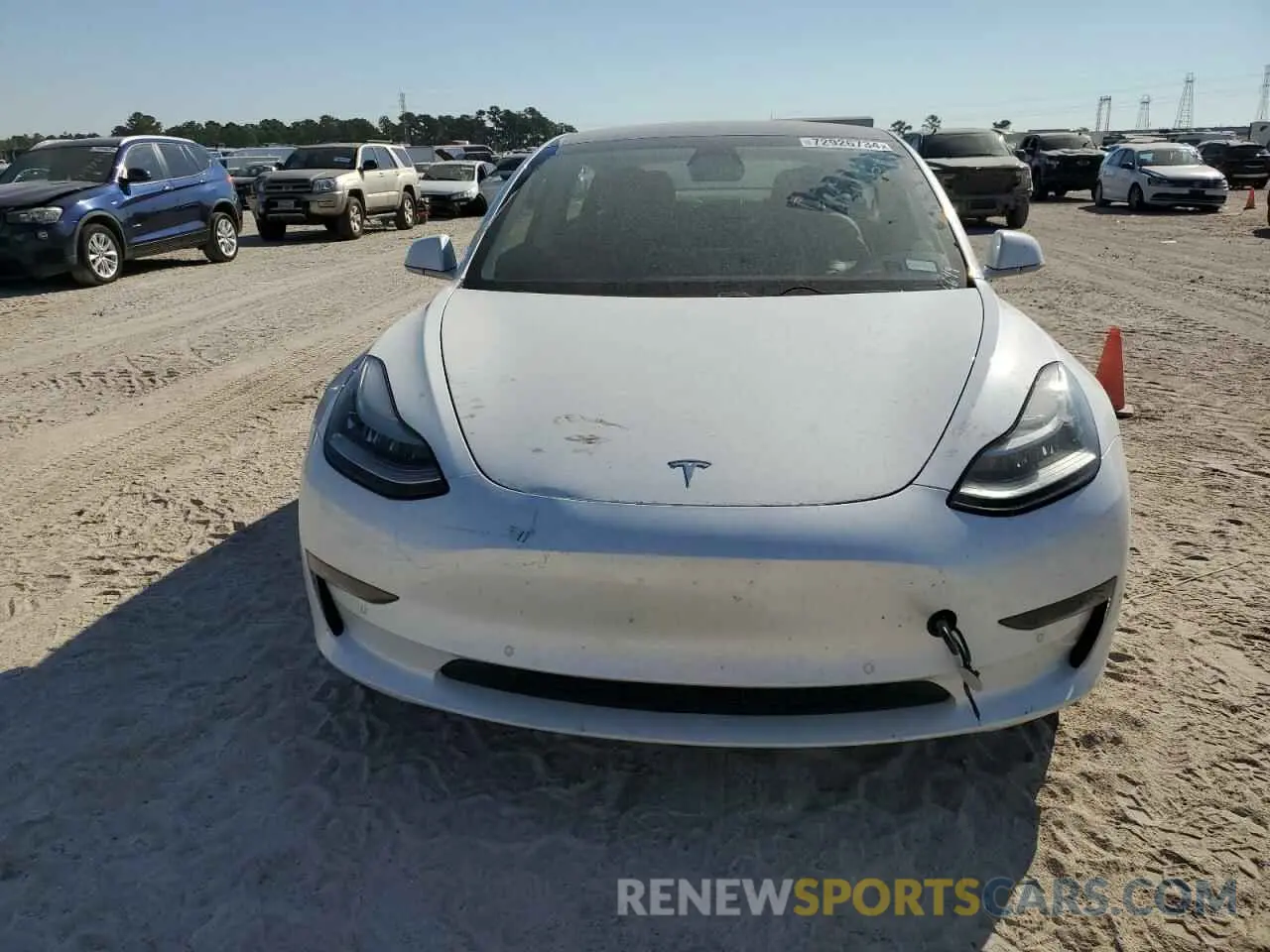 5 fotografías del automóvil dañado 5YJ3E1EA6KF476649 TESLA MODEL 3 2019