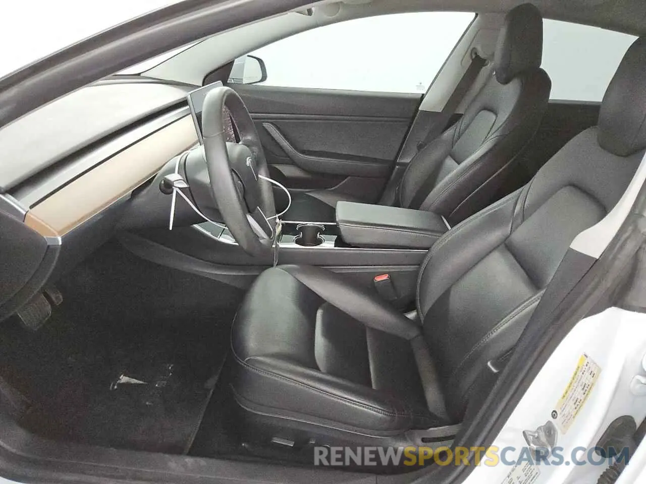 7 fotografías del automóvil dañado 5YJ3E1EA6KF476697 TESLA MODEL 3 2019