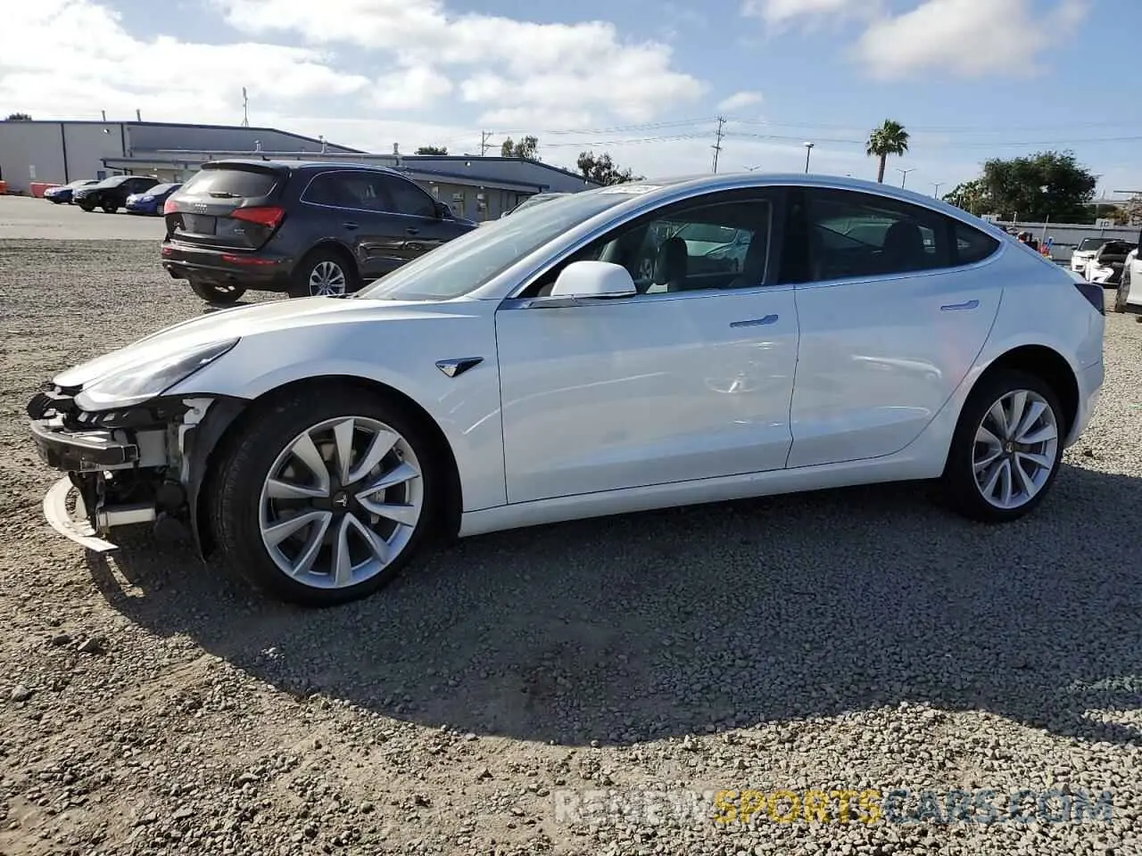 1 fotografías del automóvil dañado 5YJ3E1EA6KF476702 TESLA MODEL 3 2019