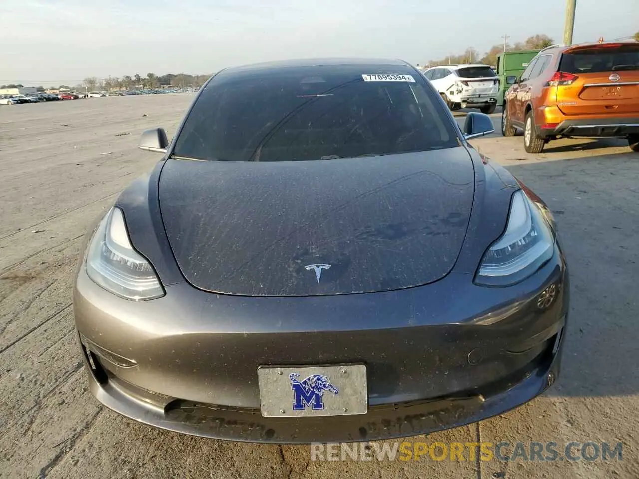 5 fotografías del automóvil dañado 5YJ3E1EA6KF483455 TESLA MODEL 3 2019