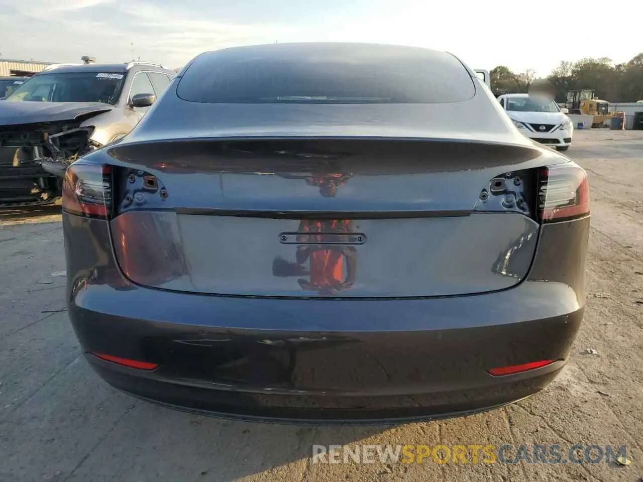 6 fotografías del automóvil dañado 5YJ3E1EA6KF483455 TESLA MODEL 3 2019