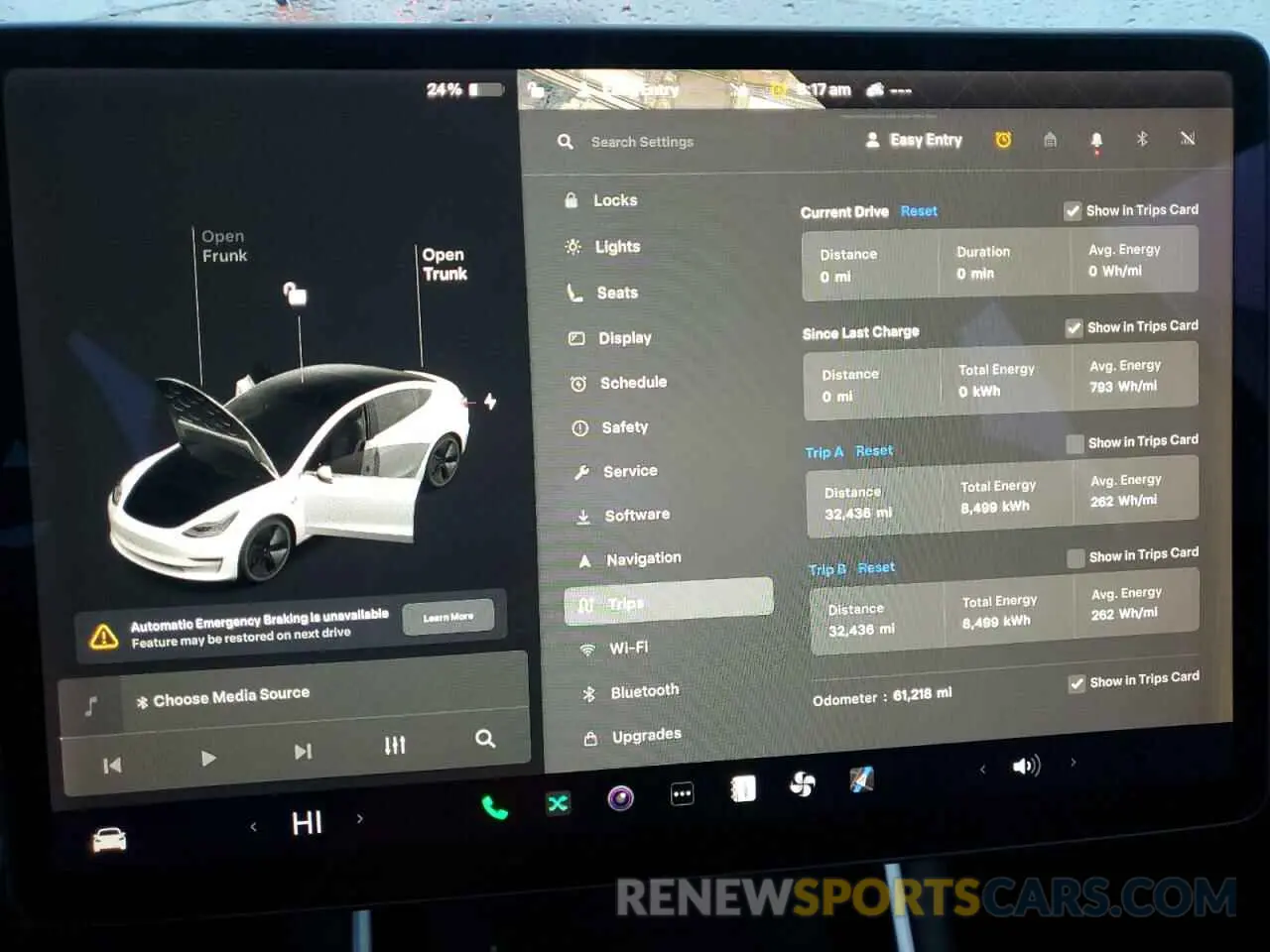 9 fotografías del automóvil dañado 5YJ3E1EA6KF504059 TESLA MODEL 3 2019