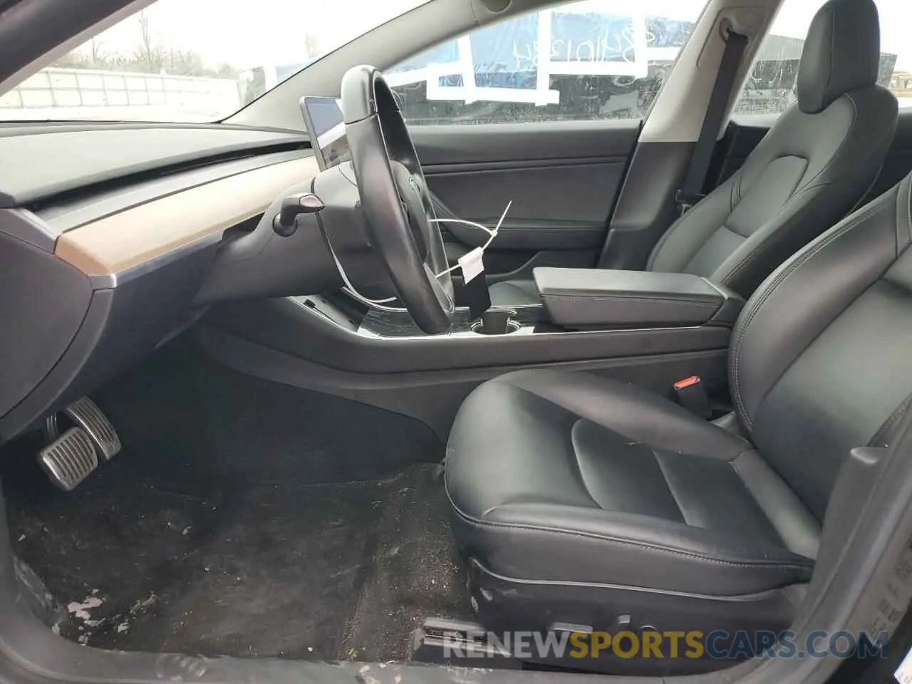 7 fotografías del automóvil dañado 5YJ3E1EA7KF190065 TESLA MODEL 3 2019