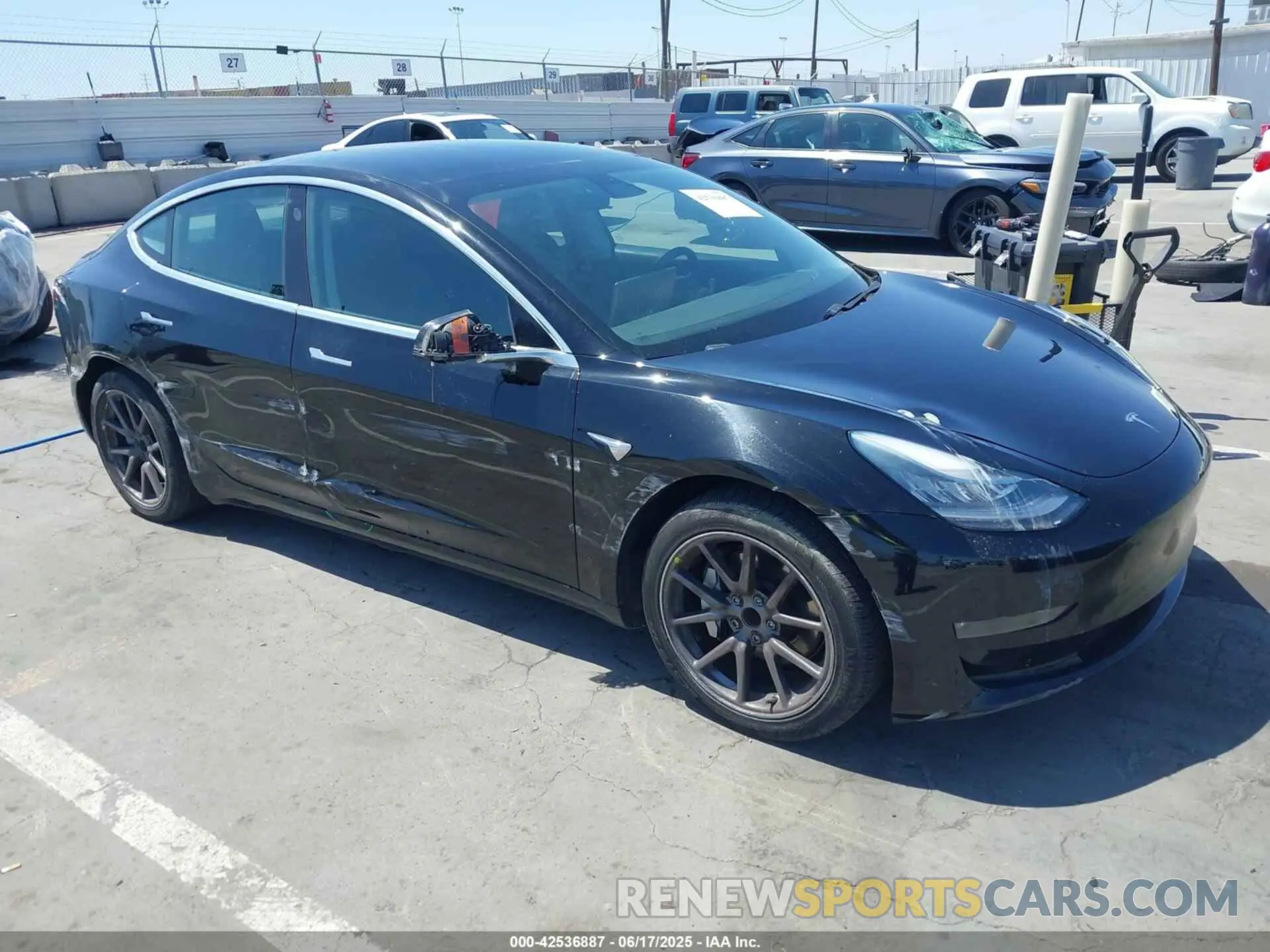1 fotografías del automóvil dañado 5YJ3E1EA7KF306638 TESLA MODEL 3 2019