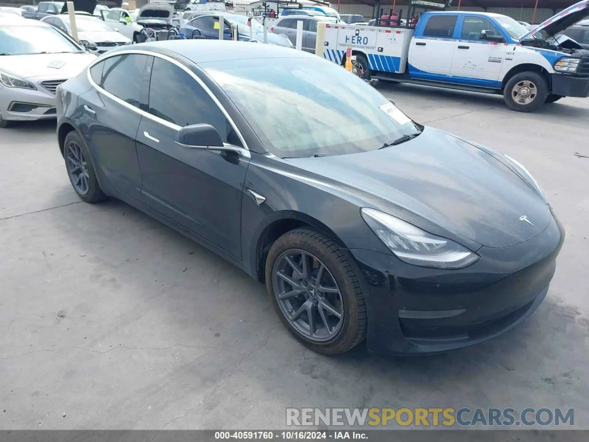 1 fotografías del automóvil dañado 5YJ3E1EA7KF306915 TESLA MODEL 3 2019
