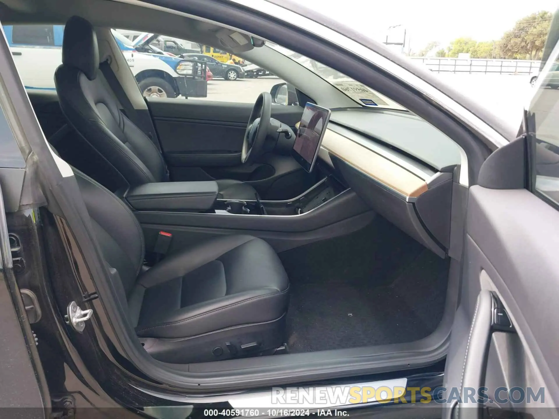 5 fotografías del automóvil dañado 5YJ3E1EA7KF306915 TESLA MODEL 3 2019