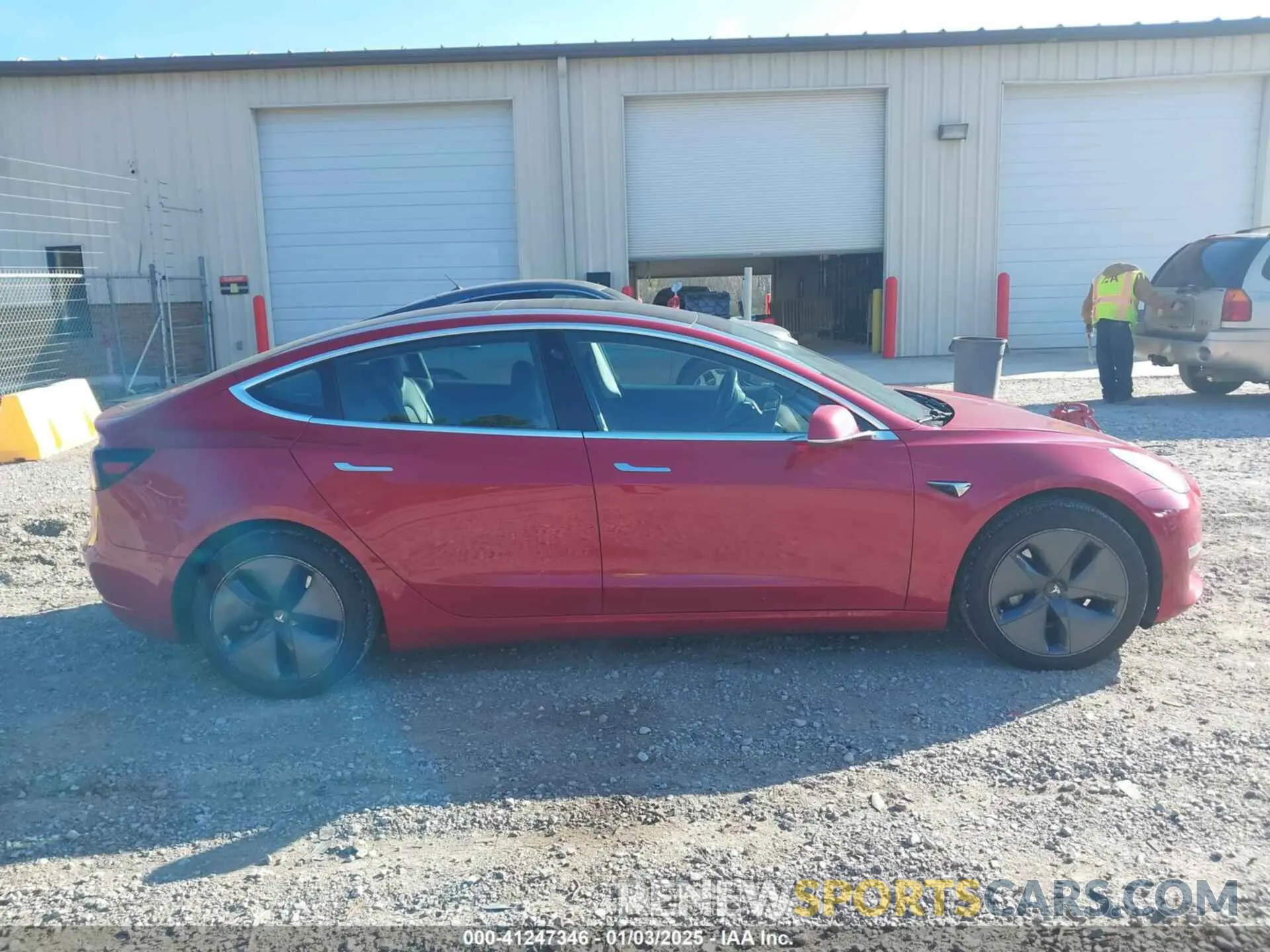 13 fotografías del automóvil dañado 5YJ3E1EA7KF307174 TESLA MODEL 3 2019