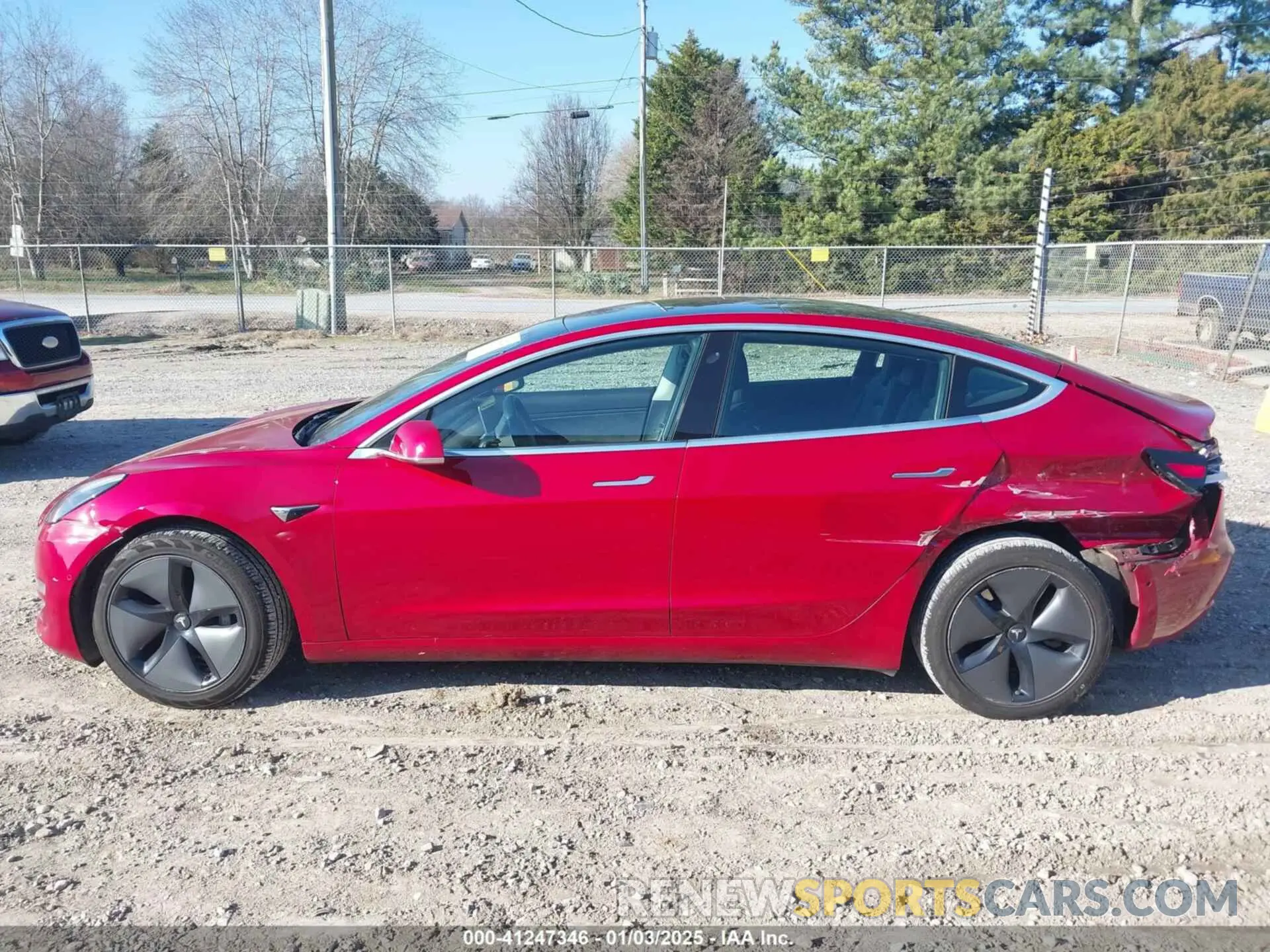 14 fotografías del automóvil dañado 5YJ3E1EA7KF307174 TESLA MODEL 3 2019