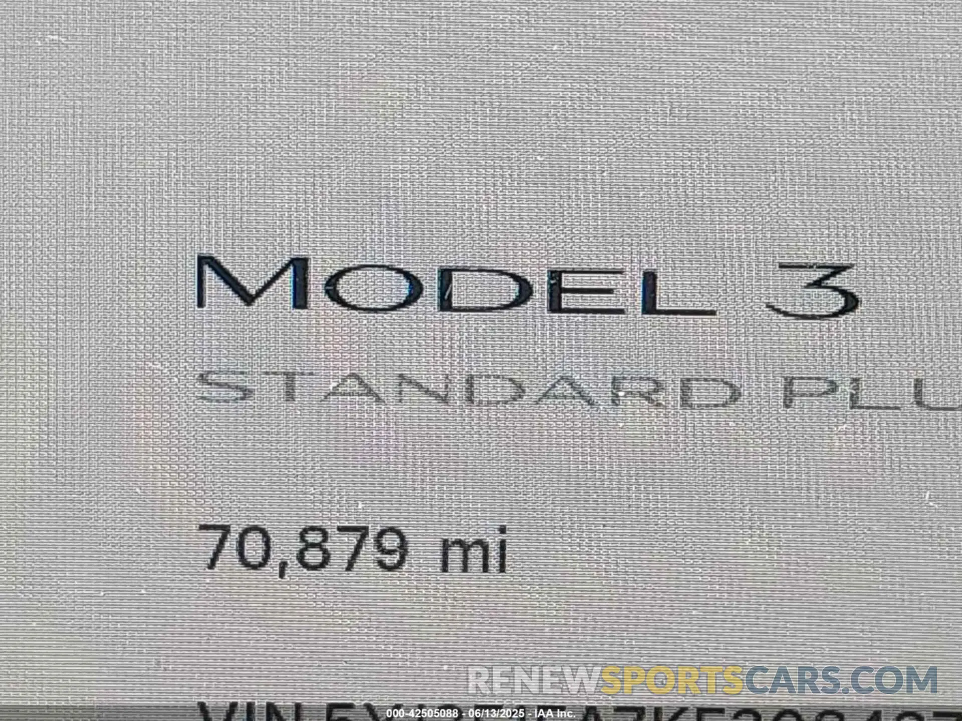 16 fotografías del automóvil dañado 5YJ3E1EA7KF308437 TESLA MODEL 3 2019