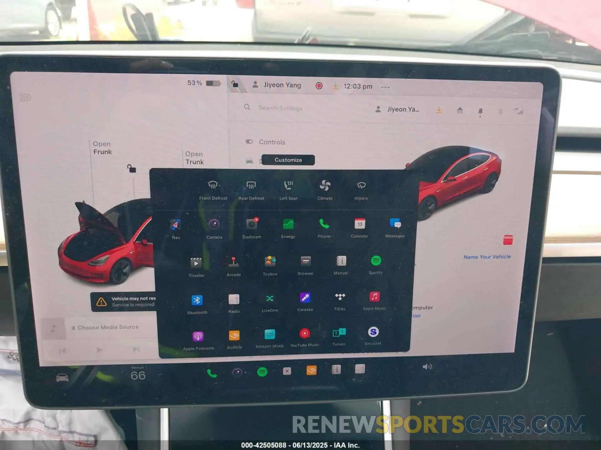 19 fotografías del automóvil dañado 5YJ3E1EA7KF308437 TESLA MODEL 3 2019