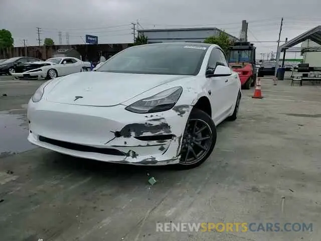 13 fotografías del automóvil dañado 5YJ3E1EA7KF309944 TESLA MODEL 3 2019