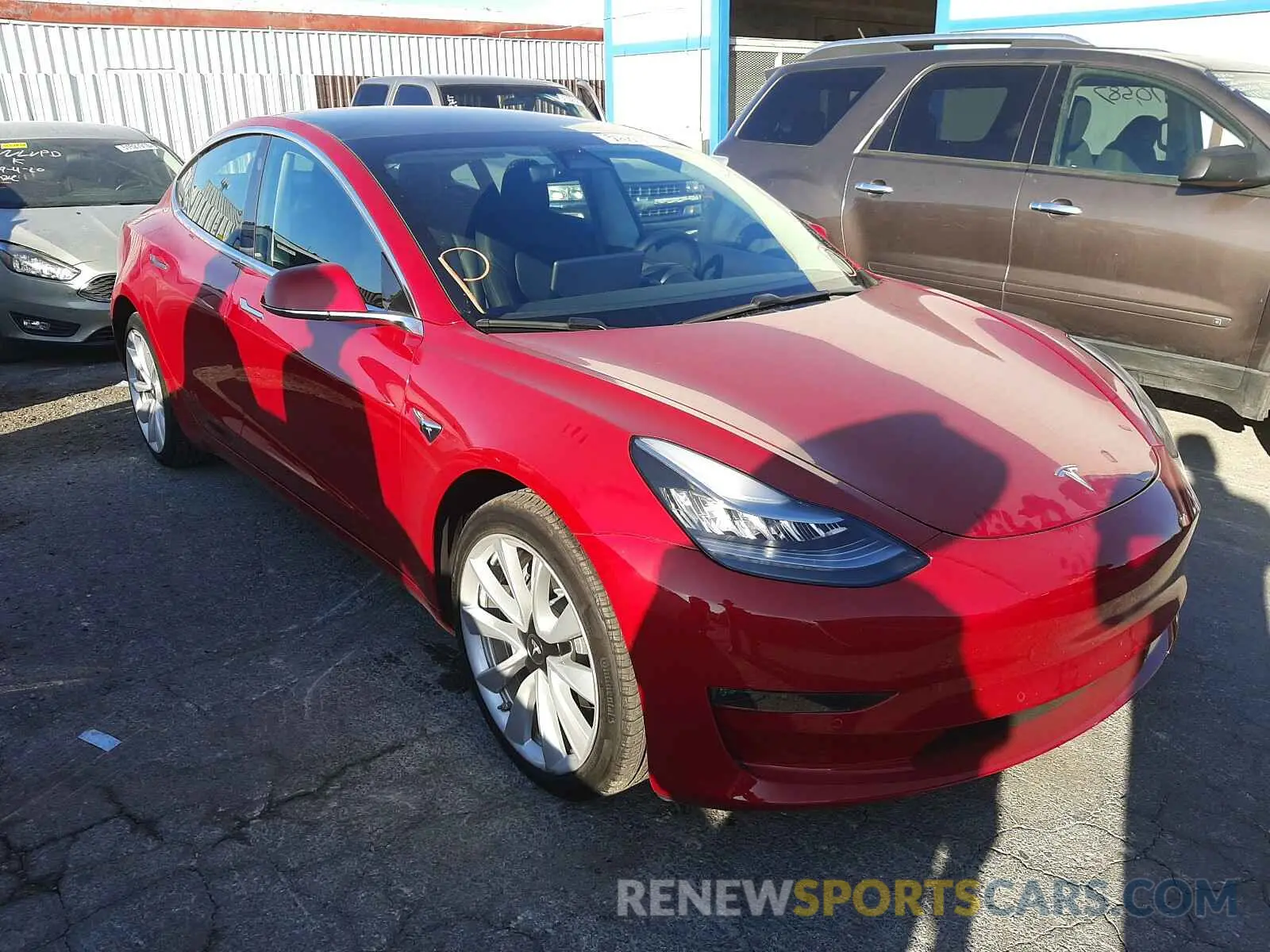 1 fotografías del automóvil dañado 5YJ3E1EA7KF311404 TESLA MODEL 3 2019