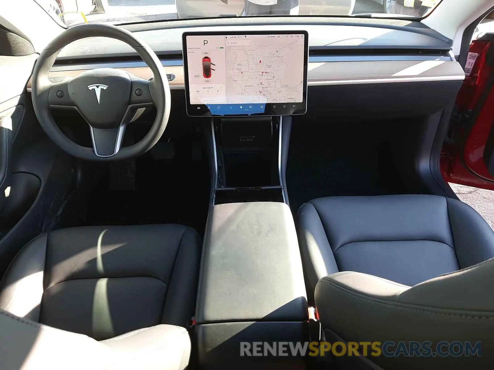 9 fotografías del automóvil dañado 5YJ3E1EA7KF311404 TESLA MODEL 3 2019