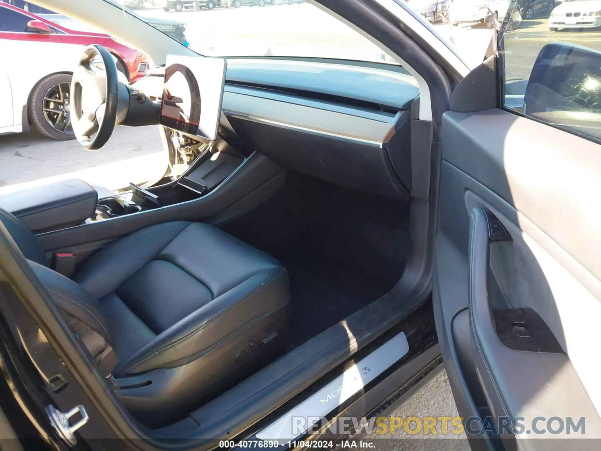 5 fotografías del automóvil dañado 5YJ3E1EA7KF314237 TESLA MODEL 3 2019