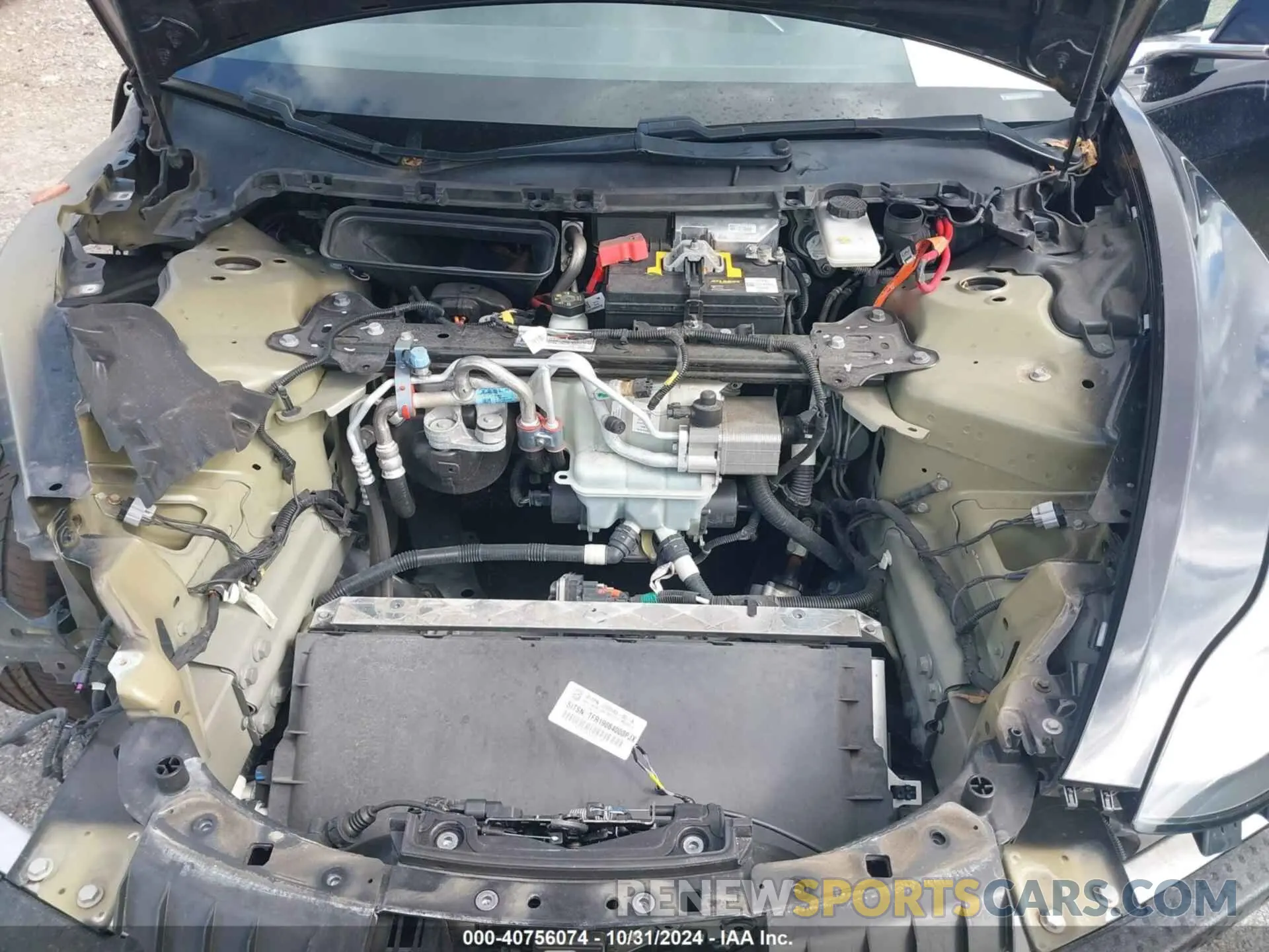 10 fotografías del automóvil dañado 5YJ3E1EA7KF324380 TESLA MODEL 3 2019