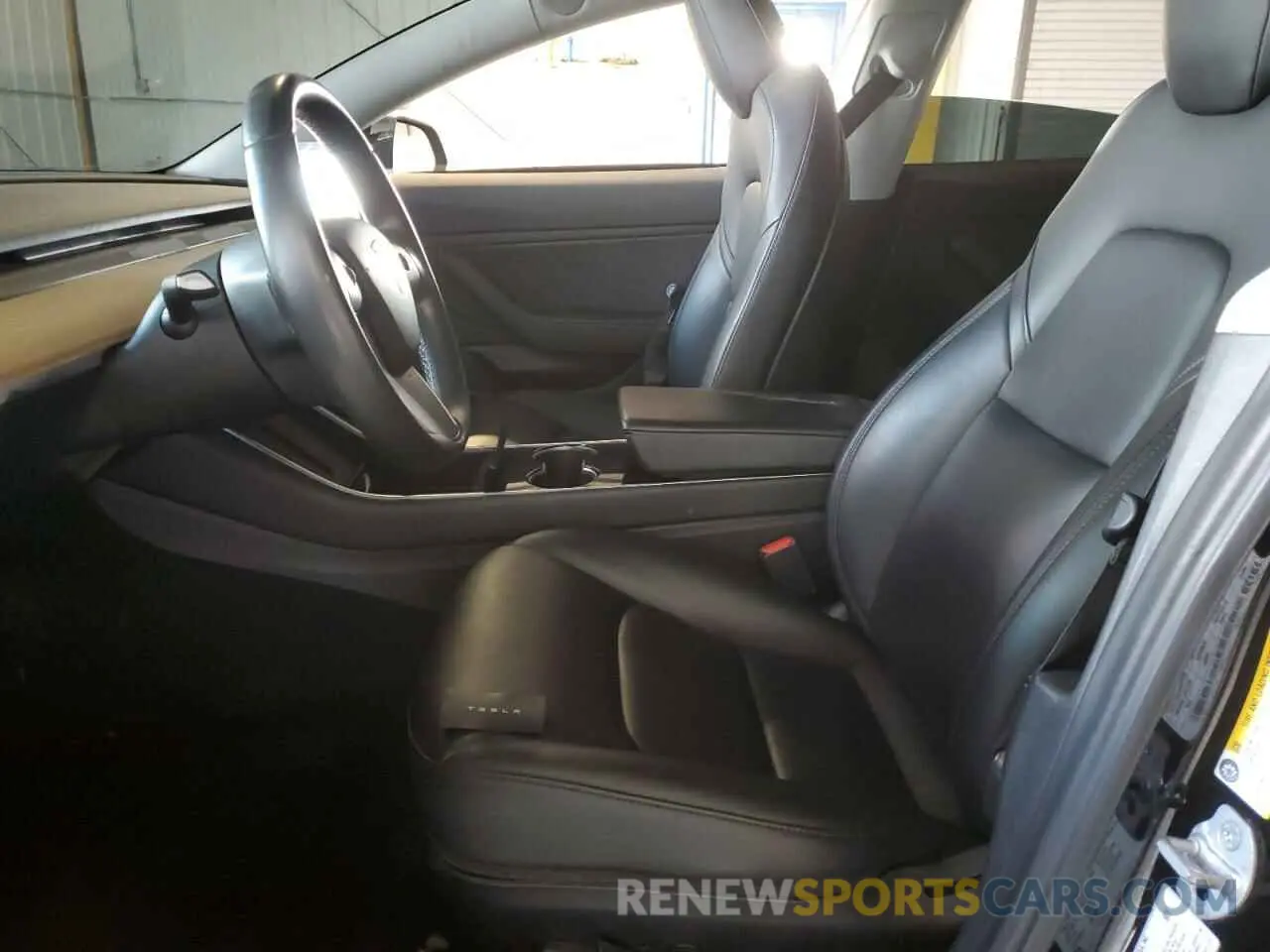 7 fotografías del automóvil dañado 5YJ3E1EA7KF325206 TESLA MODEL 3 2019