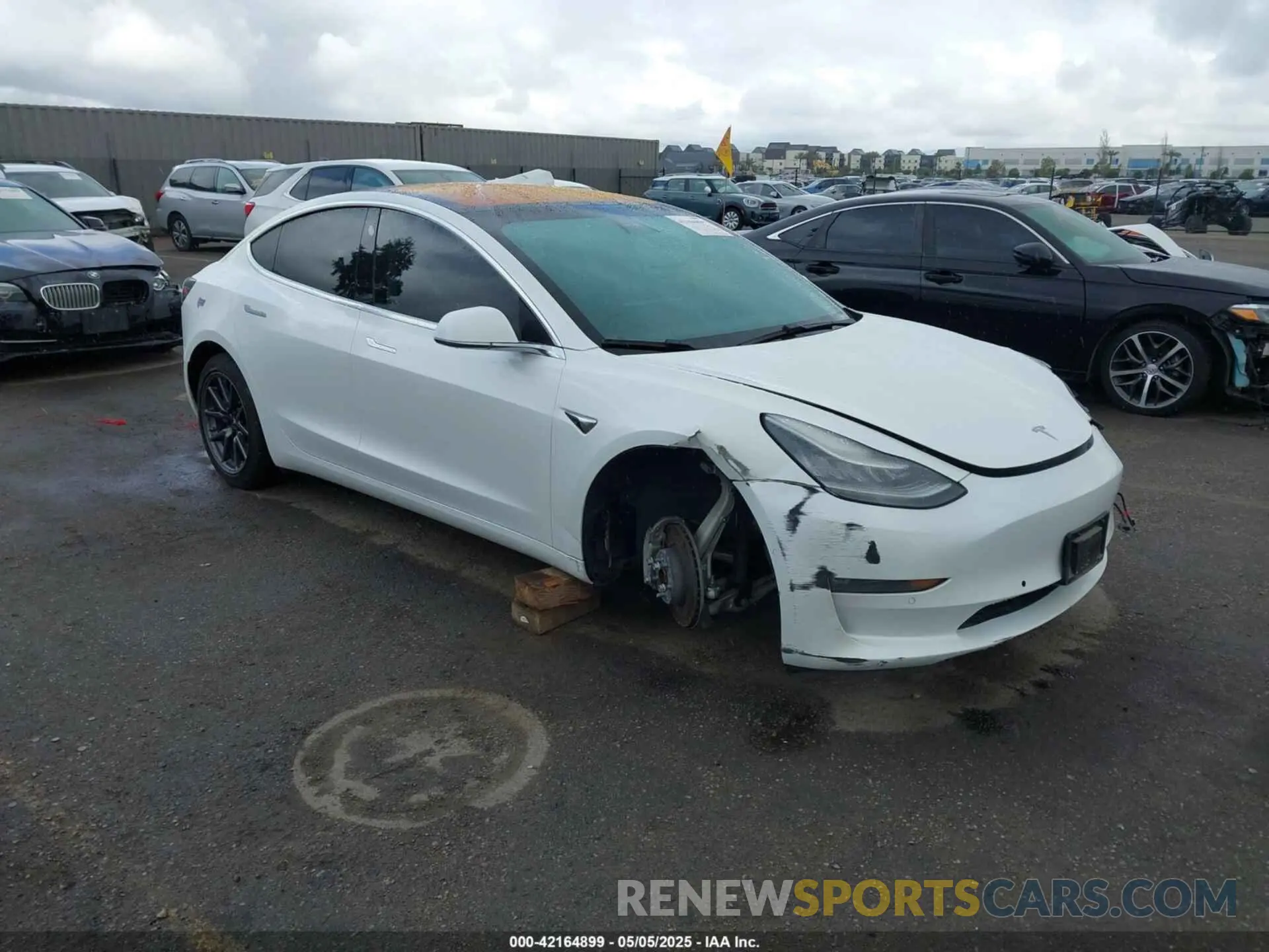 1 fotografías del automóvil dañado 5YJ3E1EA7KF326498 TESLA MODEL 3 2019
