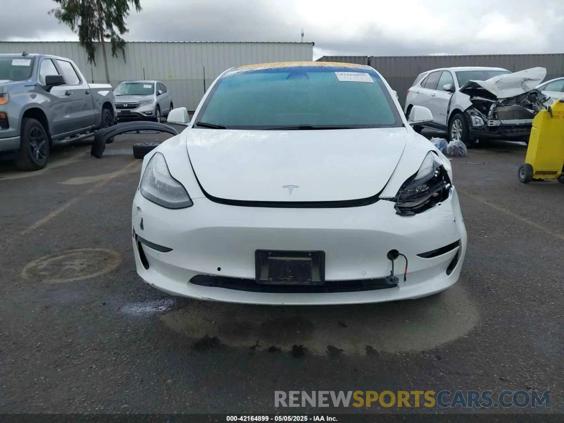 13 fotografías del automóvil dañado 5YJ3E1EA7KF326498 TESLA MODEL 3 2019