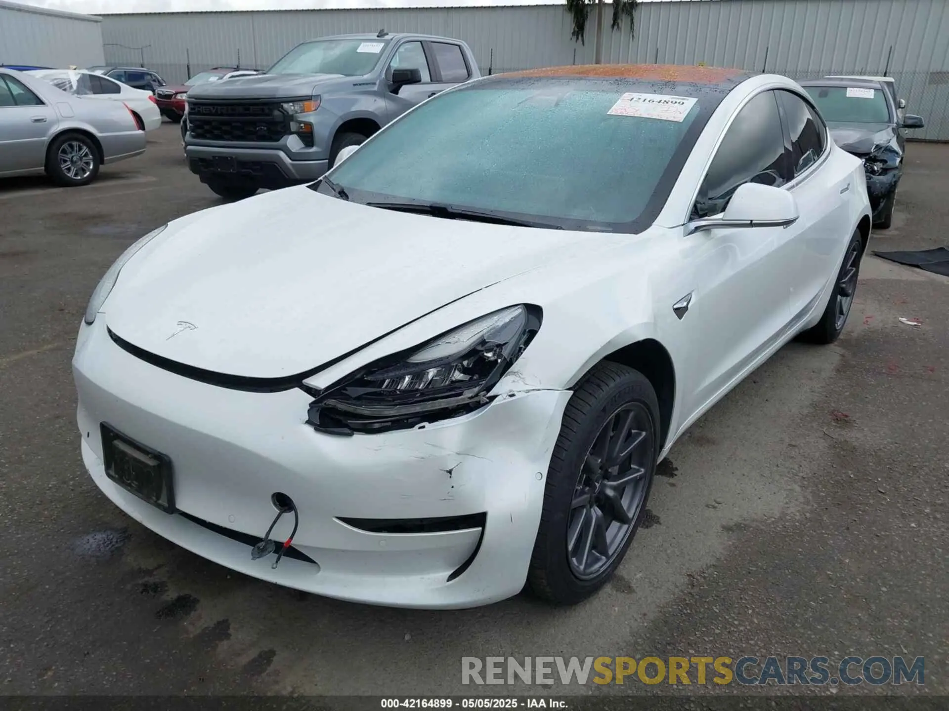 21 fotografías del automóvil dañado 5YJ3E1EA7KF326498 TESLA MODEL 3 2019