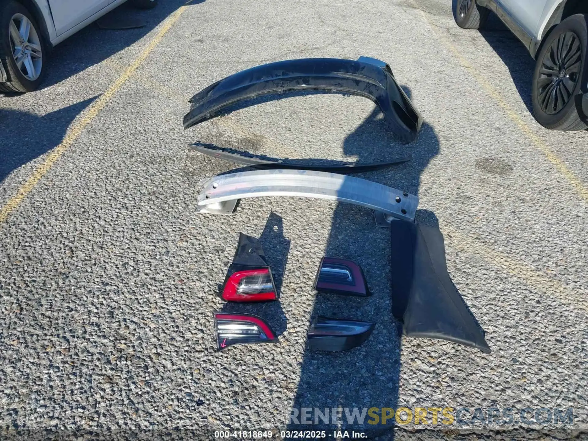 12 fotografías del automóvil dañado 5YJ3E1EA7KF398365 TESLA MODEL 3 2019