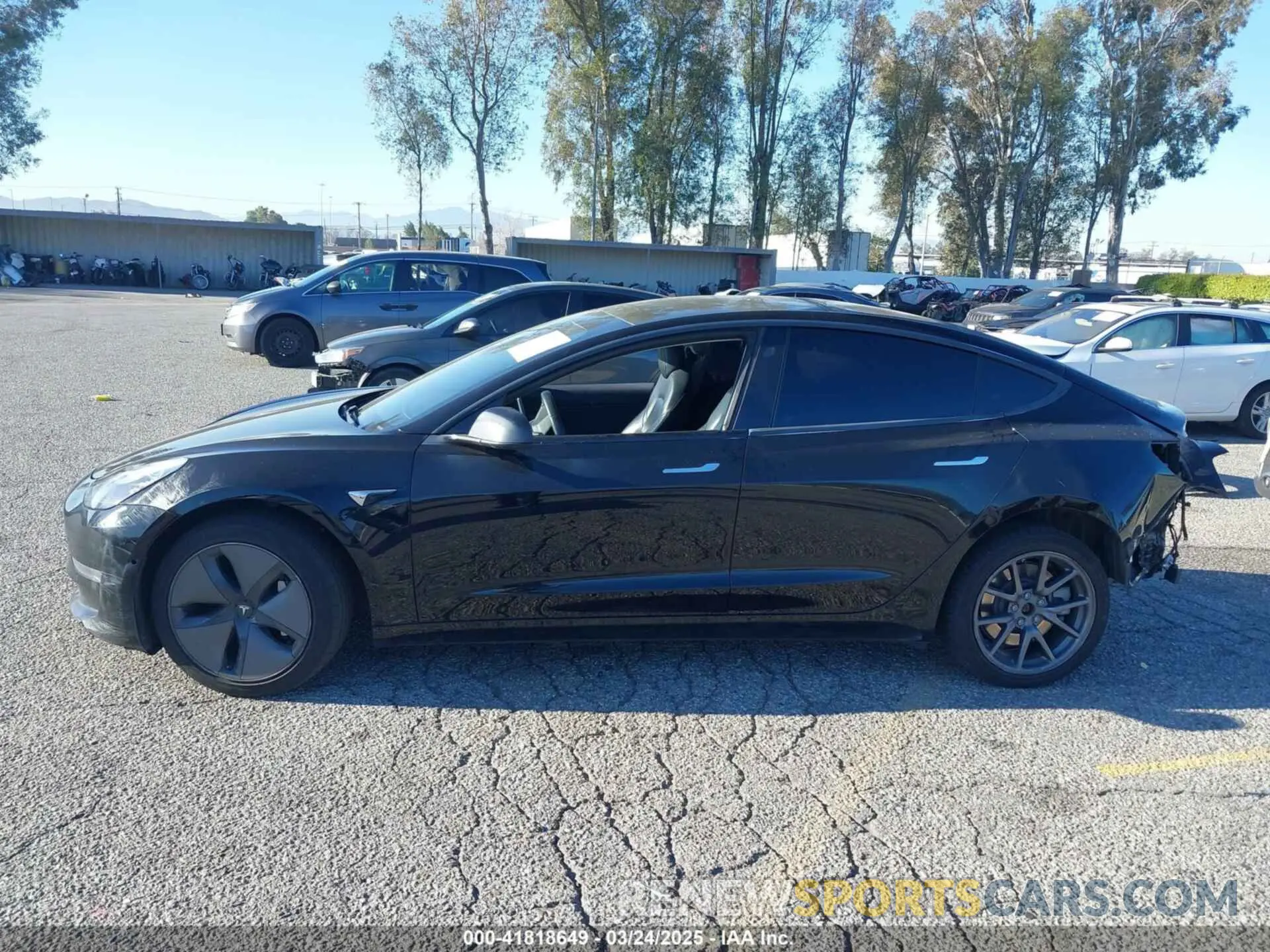 15 fotografías del automóvil dañado 5YJ3E1EA7KF398365 TESLA MODEL 3 2019